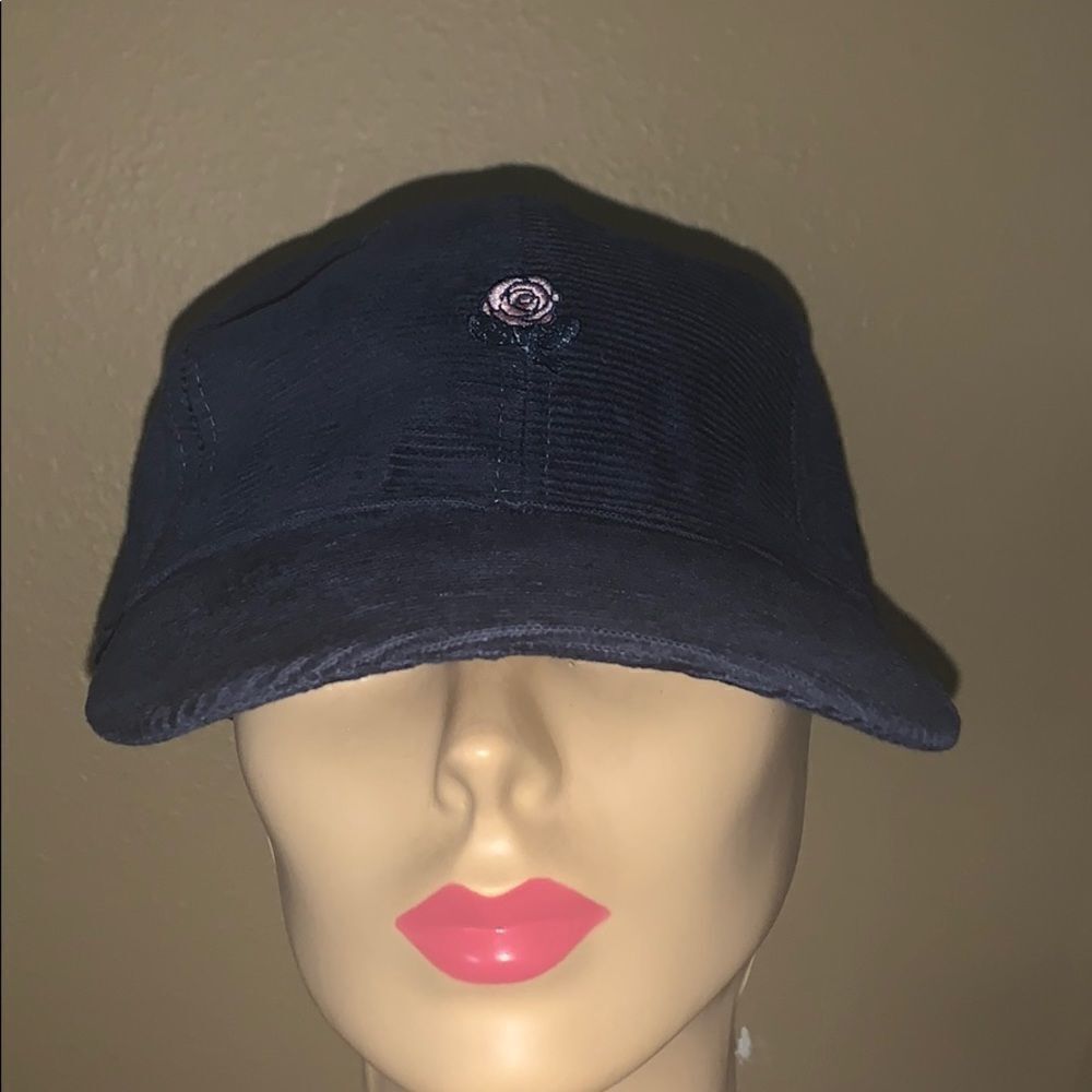 Blue Corduroy Hat 